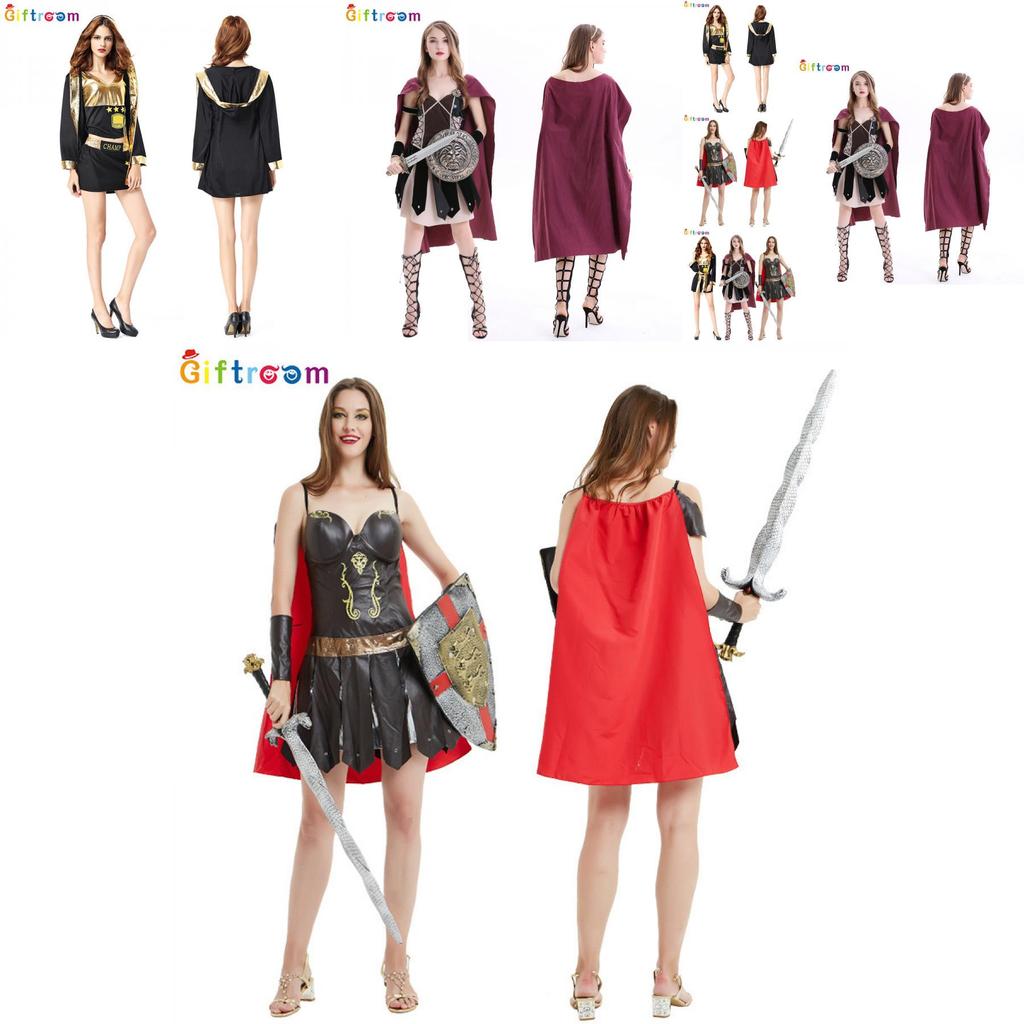 Elegant Embroidered Samurai Costume For Women Perfect For Festival Theme Parties And Stage Performances