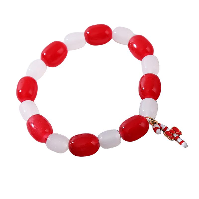 Christmas Style Crystal Beaded Women's Bracelet