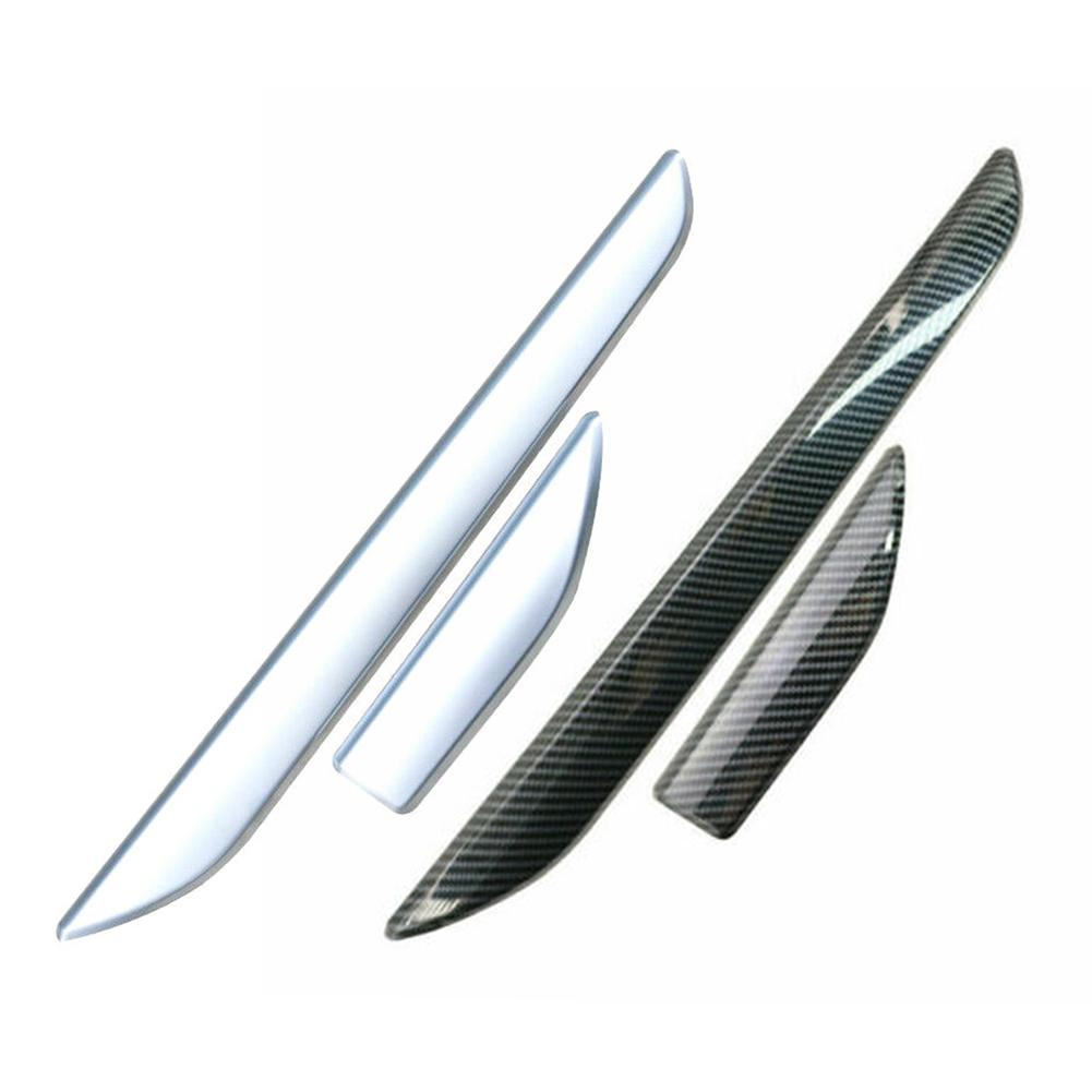 

2Pcs For Subaru Forester -2024 Dashboard Middle Console Stripe Trim Cover Decoration ABS Car Sticker Accessories