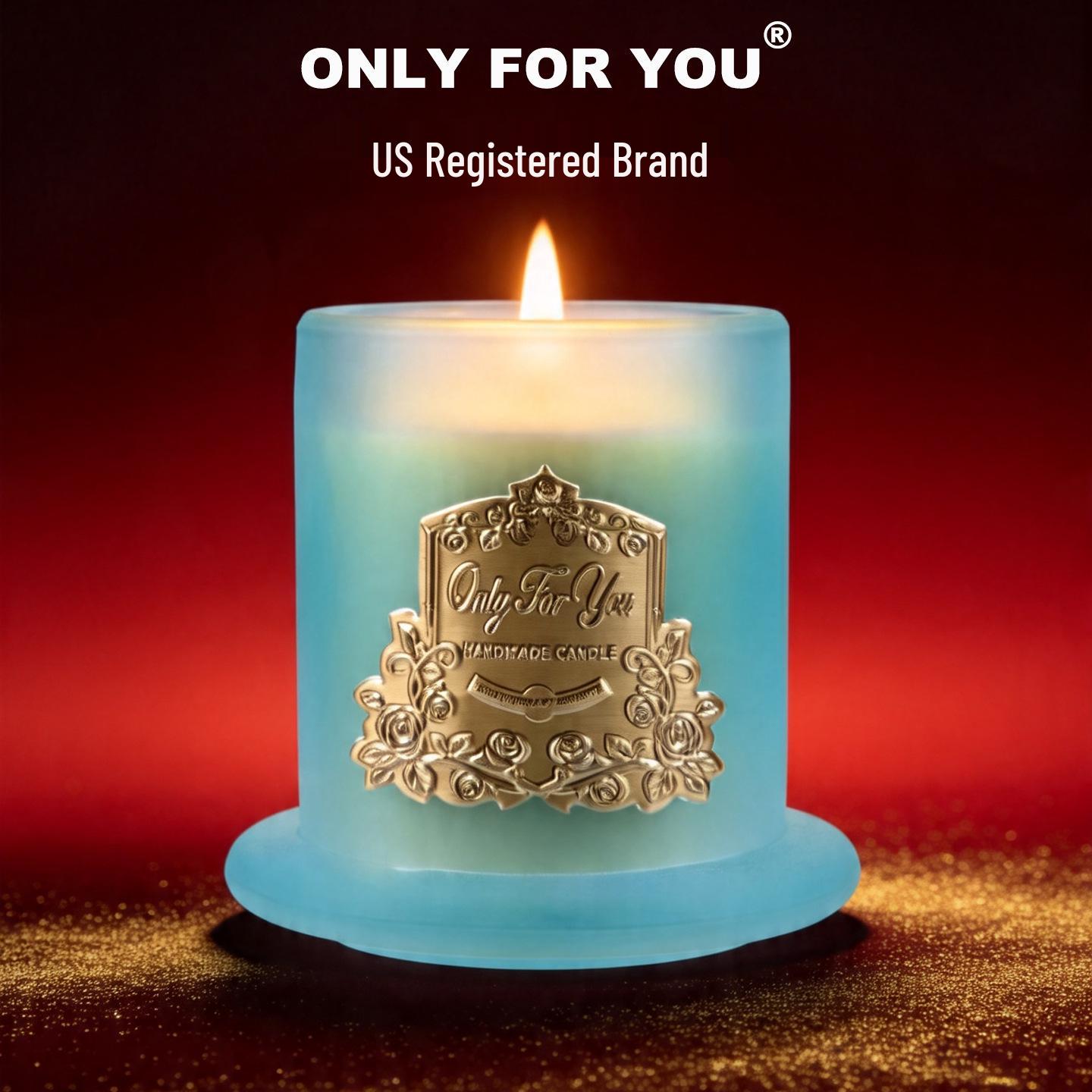 US Brand Tiffany Blue Essential Oil Candle - Aromatherapy, Atmosphere, Birthday Gift & Souvenir Decoration