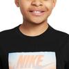 Nike Sportswear Classic Fashion Simple Versatile Short Sleeve T-Shirt Kids tops Black HQ3243-010