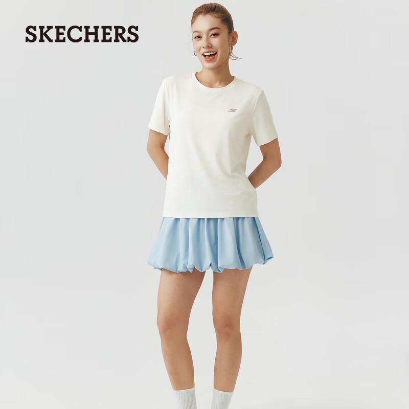 

Skechers Women s Knit Short Sleeve T-Shirt M 90