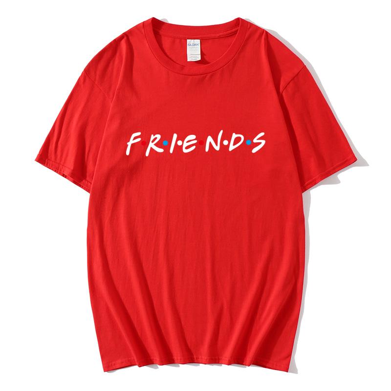 Fashion Friends Tshirt Femme Alphabet Print Graphic Tshirt Mens Melanin Black Girl Friends TV Show Tshirt Cute Tshir