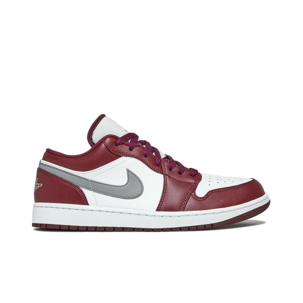 Air Jordan 1 Low 'Cherrywood Red' (Unisex) Cherrywood Red / White / Cement Grey Vintage Basketball Shoes 553558 615