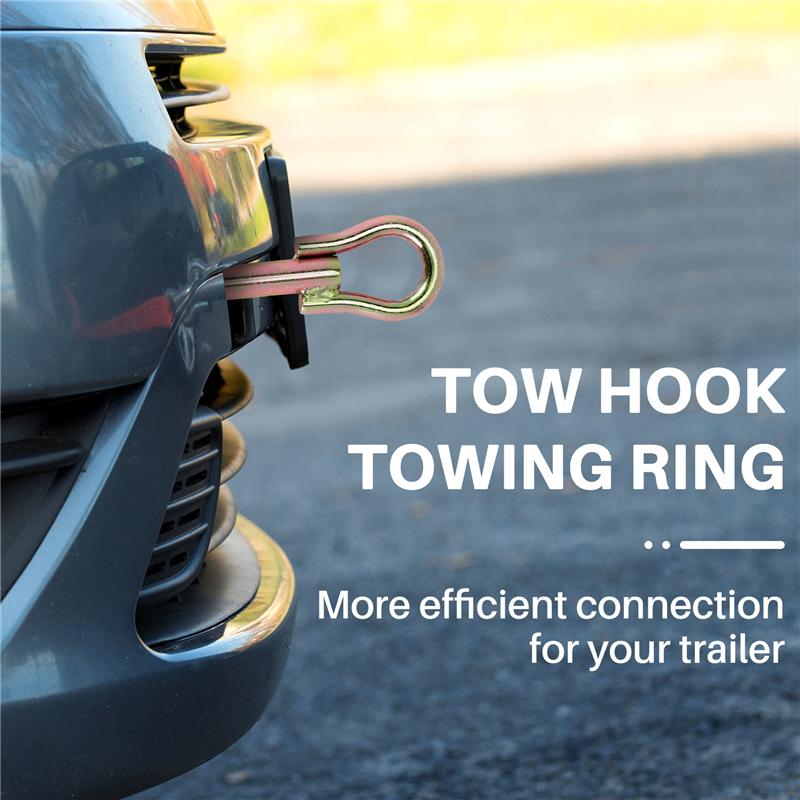 

674416 Trailer Hitch For 301 307 308 206 207 208 2008 For Citroen C3/C2/C4/C5 Trailer Towing Hook золотий