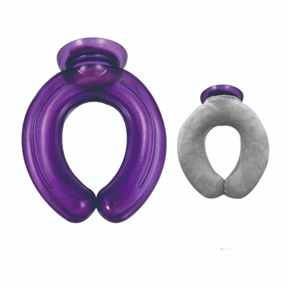 

NEW Neck Protector U-shaped Fit Neck Protection Hot Water Bottle Cold Compress Hot Compress Neck Type PVC Cold Water Bag