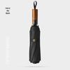 Automatic Solid Wood Handle Umbrella