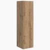 Artisan Oak Corner Cabinet 27.5 x 27 x 102 cm Particleboard