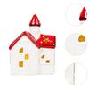 4 Pieces Christmas Lighting Sculptures Xmas Ornaments Handmade Collection Lamp