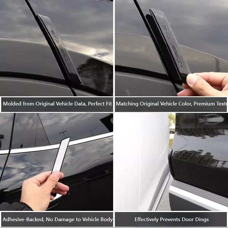 For BYD Song Plus Seal U Sealion 6 DMI EV Paint Finish Door Anti Collision Strip Anti Scratch Protective Stickers Car Accessorie