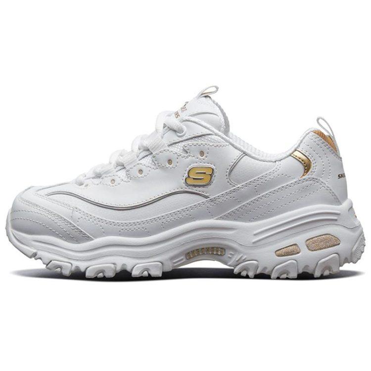 Skechers D`lites Gs Balts/Zelts Sieviešu 11931-WGD