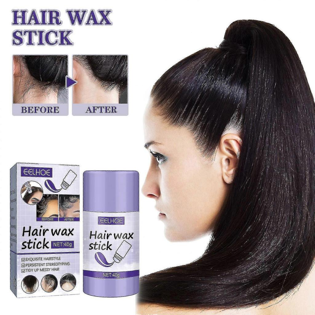 Hair Wax Stick, Hair Wax Stick, Edge Control, Smoothing Stick Hair Oil Stick, Non-greasy Styling Wax For Flyaway And Frizzy Hair