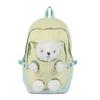 Cute Bear Schoolbag Female Junior High School Student New Backpack Sweet Versatile Backpack Female