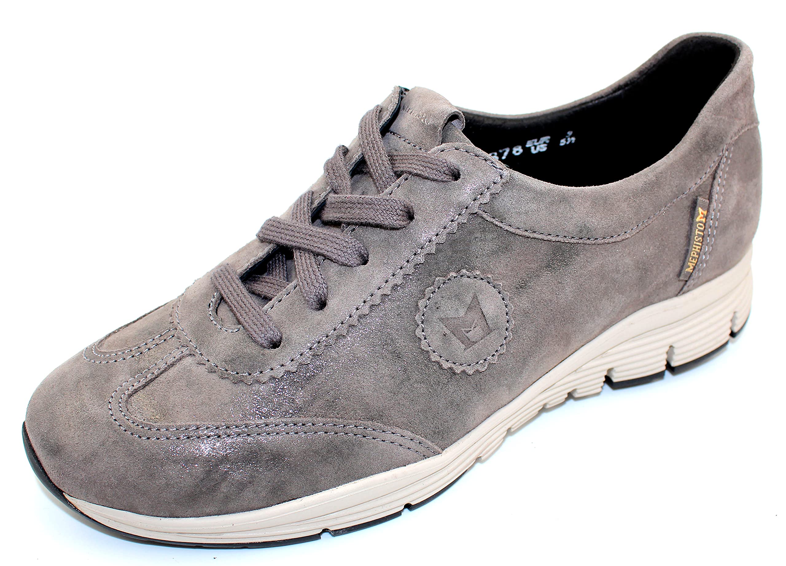 

Кроссовки Mephisto женские Yael, серые Monaco, 5.5