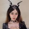 Spiders Charms Necklace Statement Choker Necklace Women Girls Party Accessories