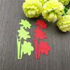 2pc Miexd Flower and Leaf Decoration Metal Cutting Dies Stencils Die Cut for DIY Scrapbooking Album Paper Card Embossing