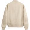 Zara Suede Texture Zipper Pilot Jacket Men Jackets Beige 8574700-710