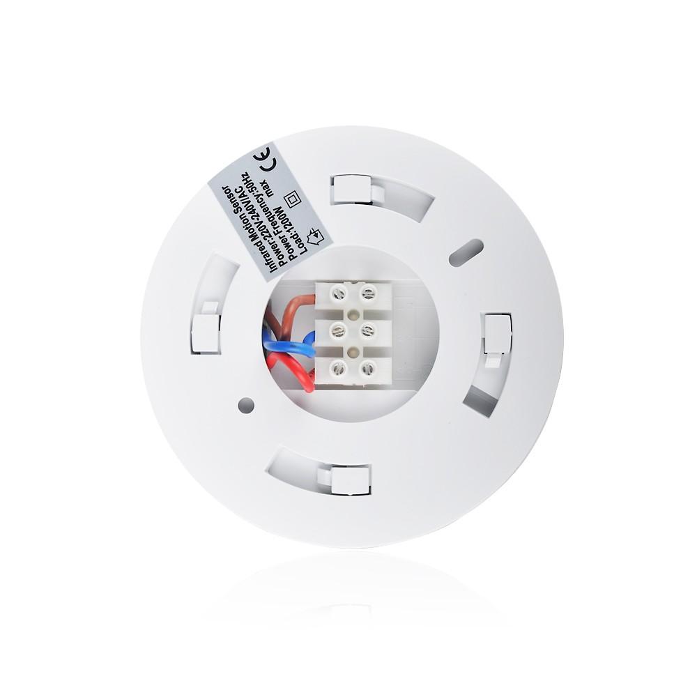 BS037 Infrared Motion Sensor Detector Ultrasonic Level Sensor Switch, Ceiling Mounted Occupancy Pir Motion Sensor Switch