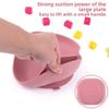 Cartoon Bear Baby Silicone Sucker Plate BPA-Free Toddler Feeding Tableware  Auxiliary Training