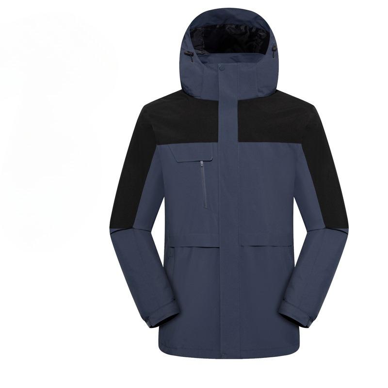 Outdoor Fleece Inner Liner Two-piece Set Plus Velvet Thickened Warm Jacket Men's Removable Three-in-one Couple's Suit