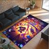 Personalized Crystal Velvet Carpet Custom Name Text,The Amazing Digital Circus Anti Slip Area Rug For Home Decoration