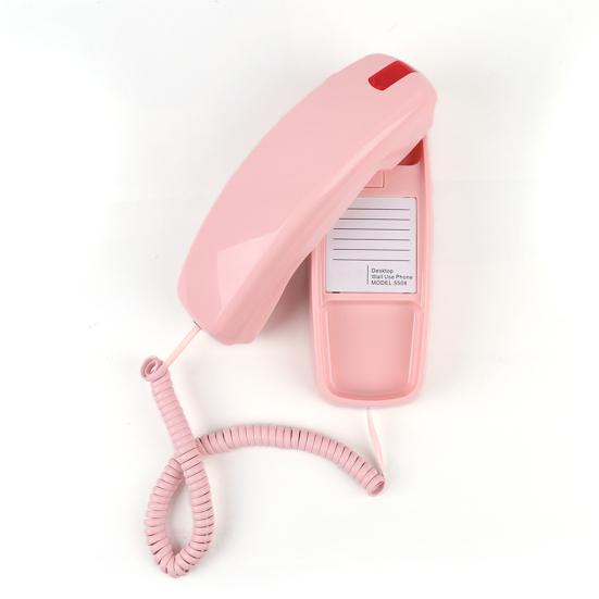 Festnetztelefon mit Lautstärkeregelung, Festnetztelefon mit großen Tasten, für Home Office, kabelgebunden