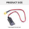 14AWG Extension Cable XT60 Male/Female To Car Charging Adapter for Remote Battery Power Stations Solar Panel