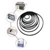 5PCS Rubber Belt Size 47-150mm Width 5mm for Recorders CDROM Video Machines
