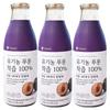 Organic Prune Juice, 100% NFC Extract, Unadulterated, 3 Pcs, 1L
