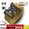 Men's Tactical Canvas Belt: Durable, Versatile, Casual, for All Ages