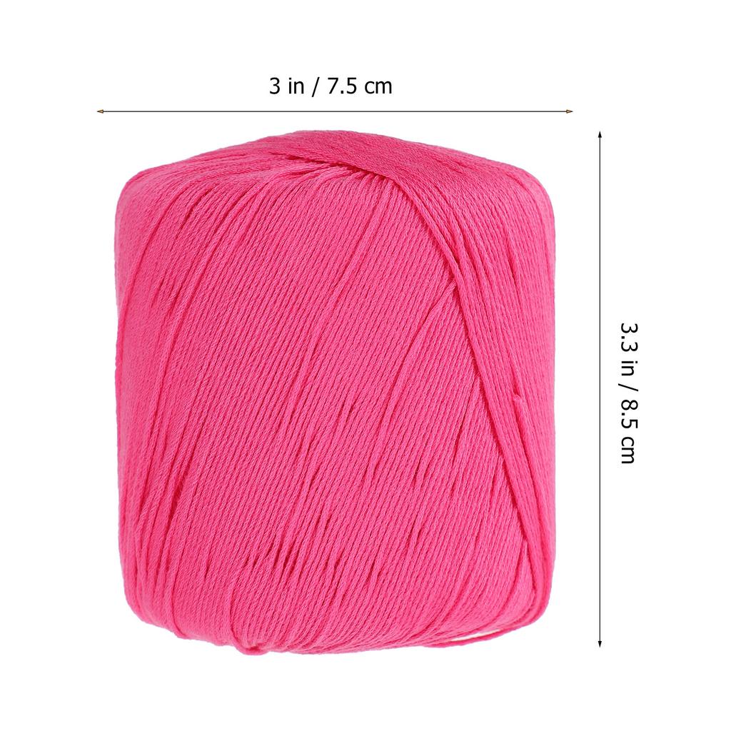 Cotton Cord Soft Knitting String DIY Craft Rope Handmade Braided Easy Clean Durable Long Lasting Fun Gift Idea