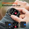 New Outdoor Sports SmartWatch Compass Sleep Monitoring LED Flashlight Heart Rate Blood Oxygen Bluetooth Call Smart Watch Men