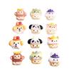 DIY Candy Toy Resin Accessories: Cartoon Puppy, Panda, Cat Cream Glue for Phone Cases.