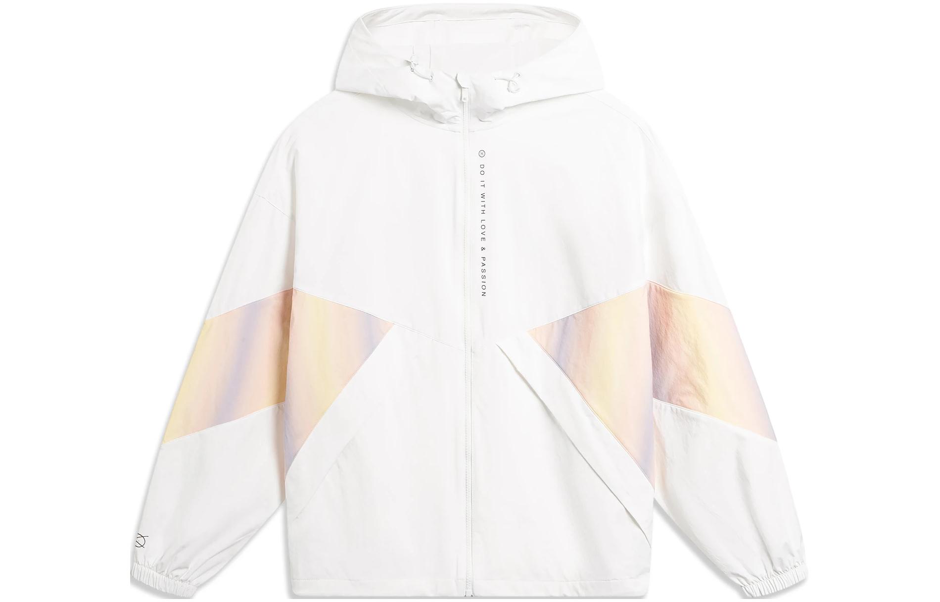Li Ning Trench Coat Men s Standard White AFDU013-4 2XL