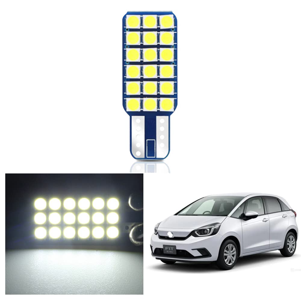 

Светодиодная лампа багажника Honda Fit, 320 клиновидная, 1 лампа [серия GR], T10, люмены, 18 светодиодов, белый, 6500K, белый