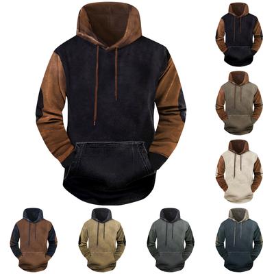 Modischer, lockerer, langärmliger Kapuzenpullover für Herren und Damen