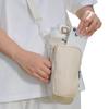 Große Isolierte Kordelzugtasche Wasserflaschen-Tragetasche Mit verstellbarem Riemen Für Outdoor-Reisen Camping Wandern
