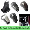 Automatic Gear Shift Knob For Toyota Highlander Land Cruiser Prado Car Styling Leather Lever Shifter Gaitor Boot Cover Case
