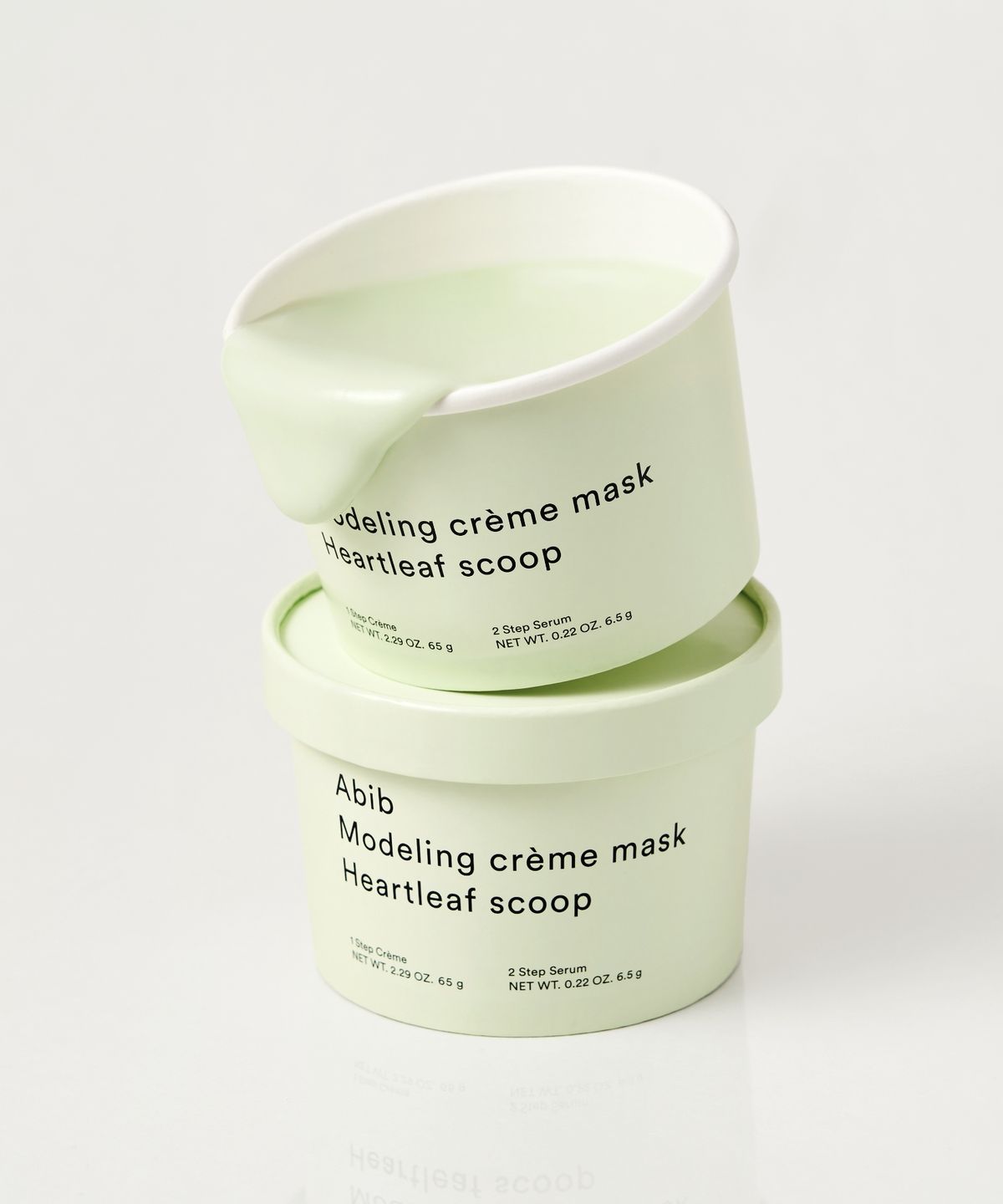 Modeling Cream Mask Houttuynia Cordata Scoop 71ml 2 Pieces