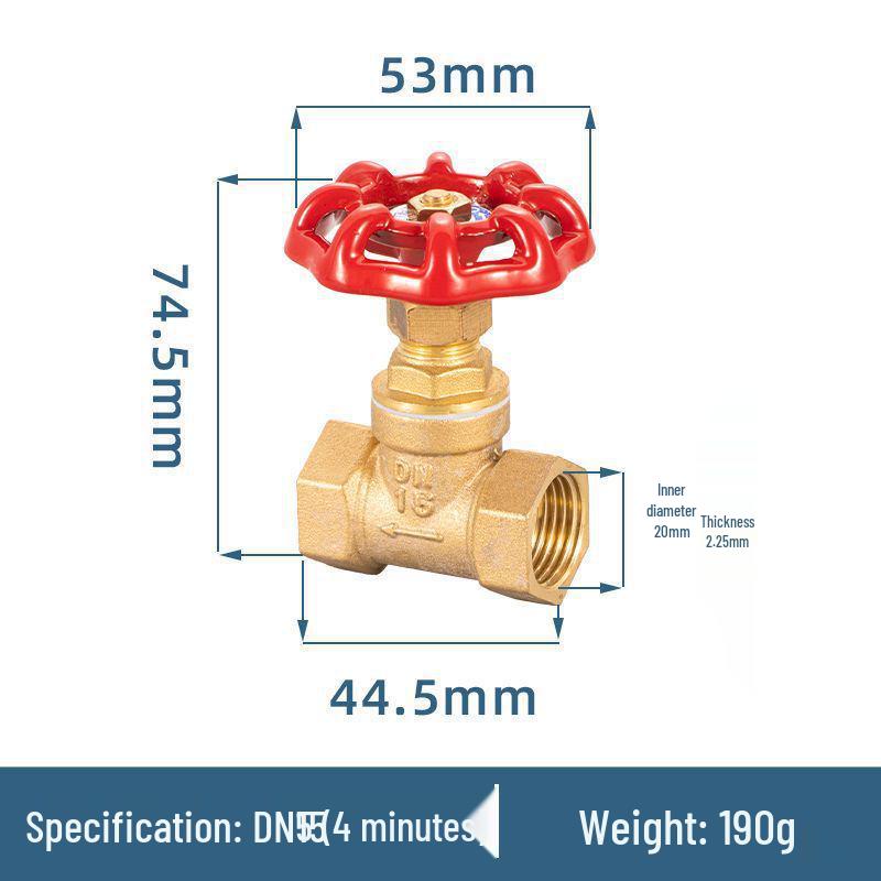 

All-Copper High-Temperature DN15 Valve Switch for Steam, Air Conditioning, and Water Meters - Available in 1/2 , 3/4 , 1 , and 2 Sizes.