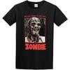 R_yes Men's Lucio Fulci'S Zombie Horror Movie Poster T-Shirts Black