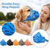 Musoliera Morbida in Silicone per Cani con Design Traspirante per Cani Piccoli Medi Grandi