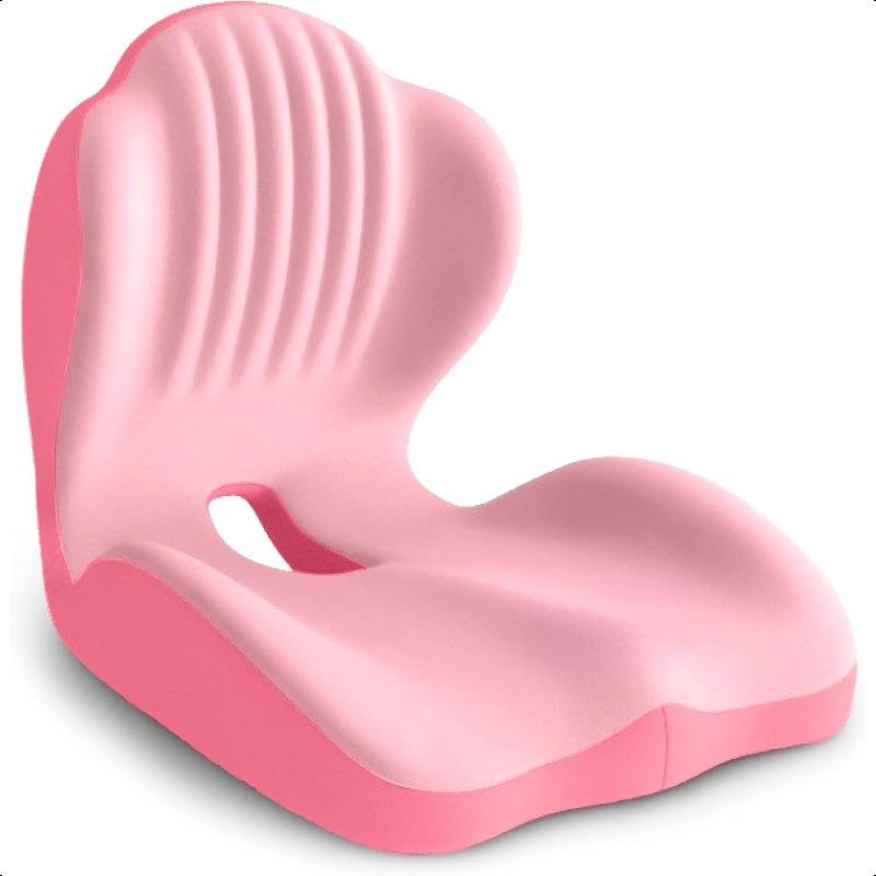 Ergonomic seat cushion, L-shaped integrated design office chair seat cushion, coccyx hollow memory foam orthopedic seat cushion