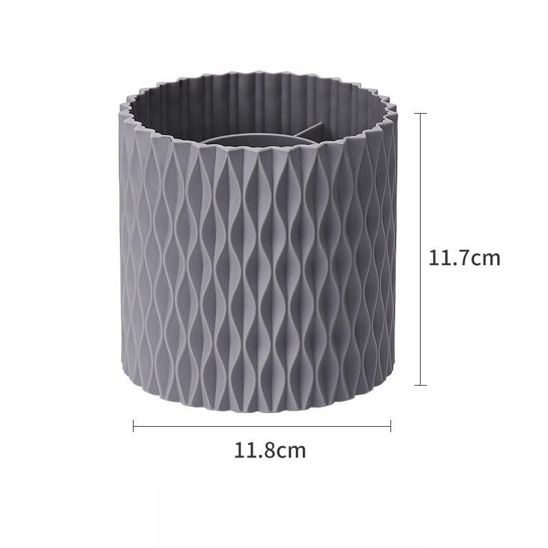 

360° Rotating Makeup Tool Storage Box Desktop Organizer Cosmetic Brushes Holder Lipstick Eyebrow Pencil Holder Jewelry Container