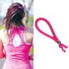 Drawstring Beads Elastic Hair Bands Bubble Beaded Long Cushioned Headband  Daily