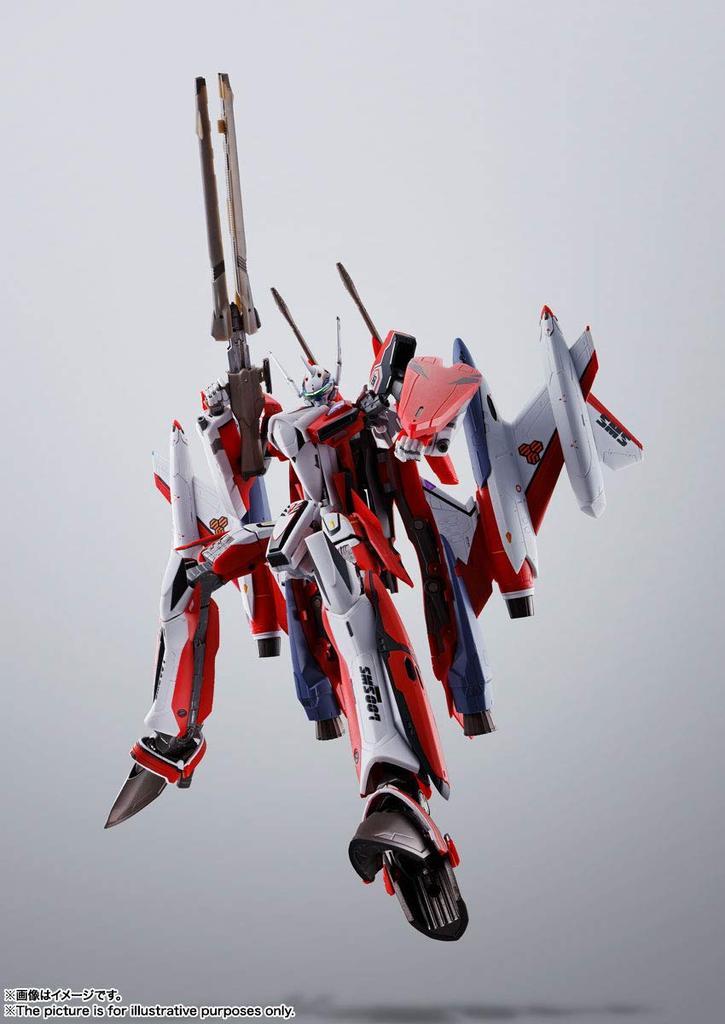 TAMASHII NATIONS DX Chogokin Macross F the Movie Durandal Valkyrie Saotome Full Set Pack 220mm Malovaná pohyblivá figurka ~Sbohem Tsubasa~ YF-29 (Alt