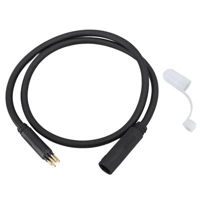 Electric Bike Motor Extension Cable 9 Pin Waterproof PTFE M6 Female To Male Connector Hub Motor Convert Extension Cable