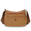Multi-Layer Shoulder Bag Lightweight Crossbody Bag Solid Color Commuter Women's Bag