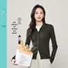 ESE-Y Women's Spring Slim-Fit Polo Collar Knitted Cardigan