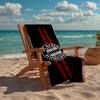 Ultra-Soft Beach Towel with Bayern Munich Theme,Ideal for Pool - Camping, Diving - Perfect Travel Essential, Vibrant Beach Towel.